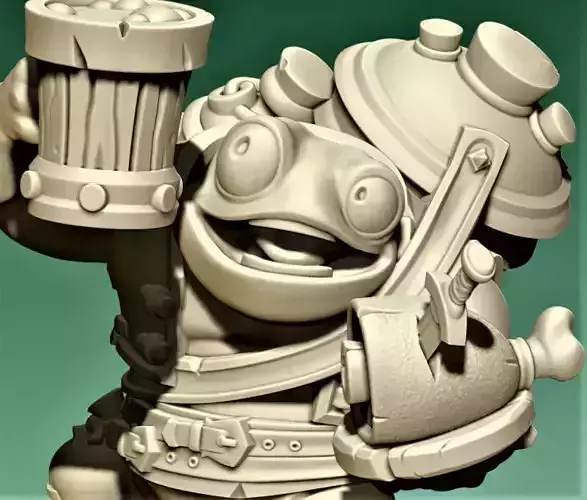 Toad Barman 3D print model