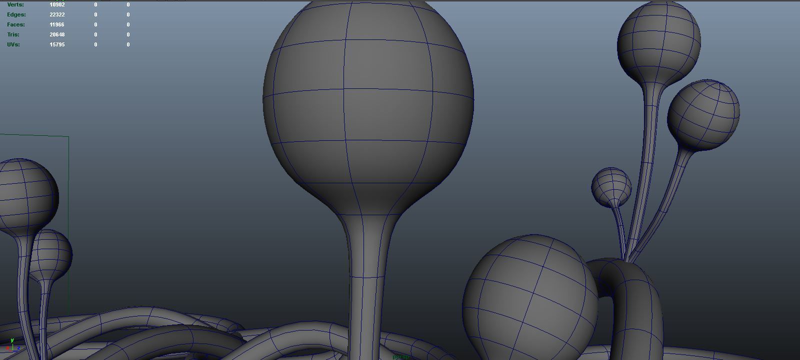 mucor sperm 3D model_6