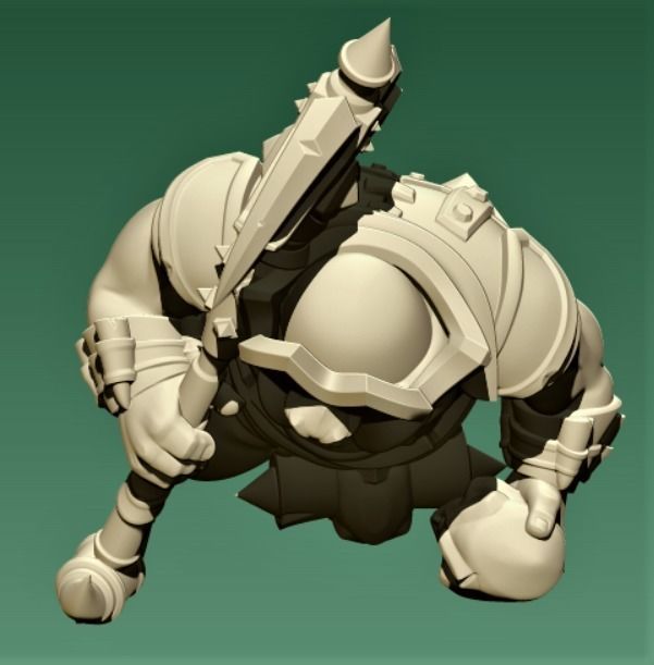 Toad Mage 3D print model_4