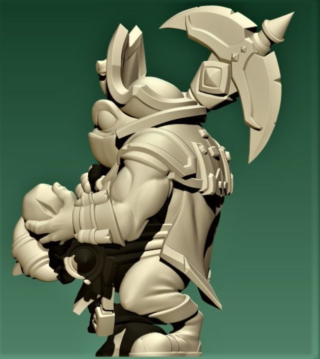 Toad Mage 3D print model_1