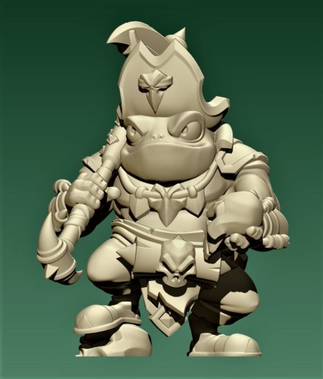 Toad Mage 3D print model_5