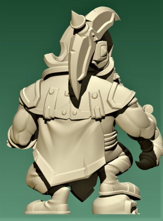 Toad Mage 3D print model_2