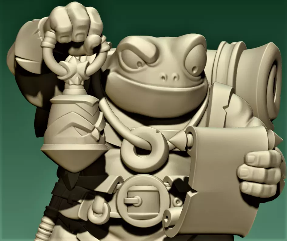 Toad Digger 3D print model