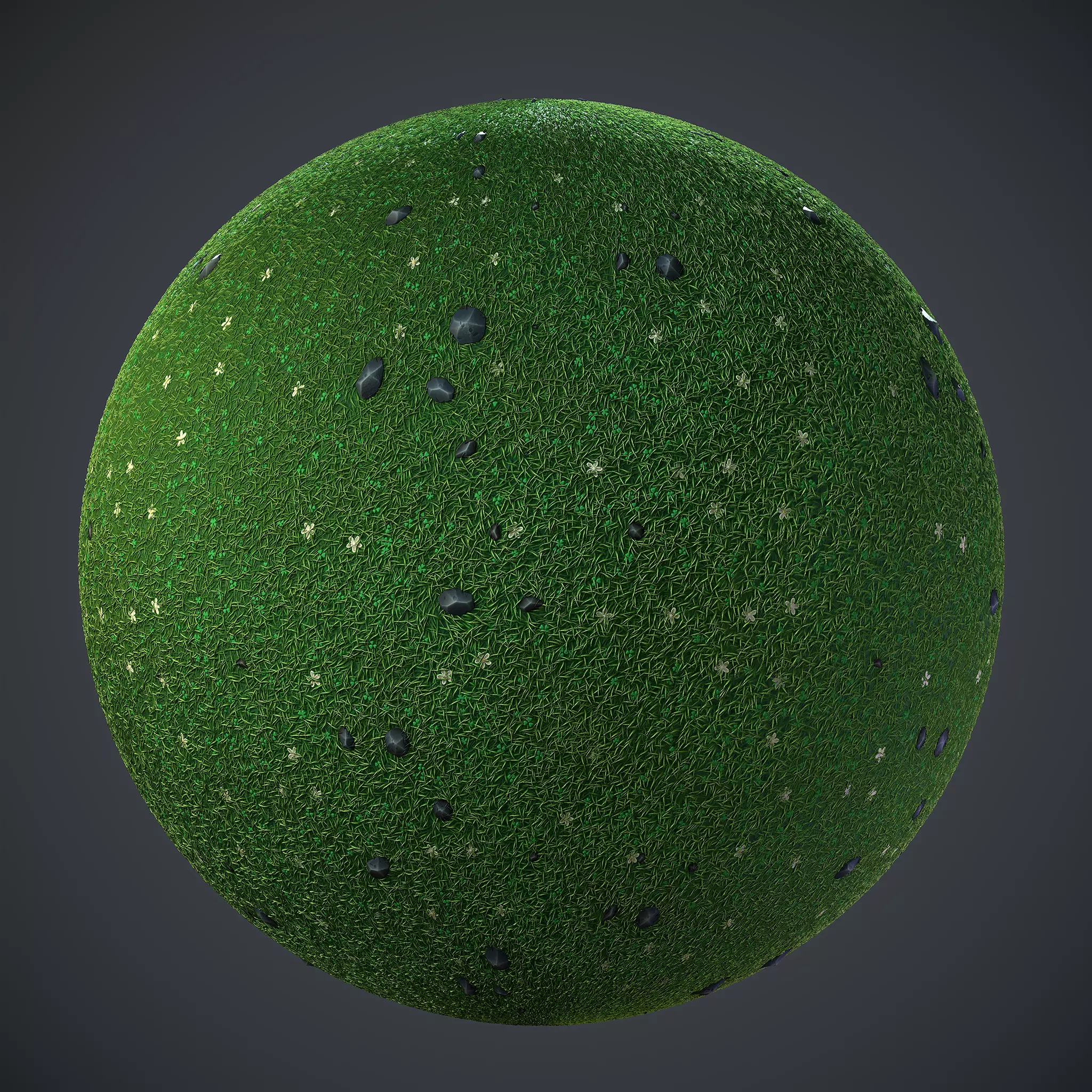 Smart Stylized Grass Texture Substance  Sbs Sbsar Texture_0