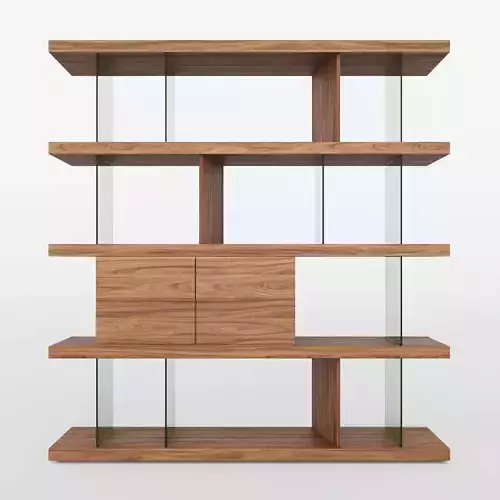 Angel Cerda  bookcase 3D model