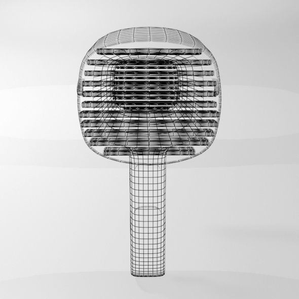 Hair Dryer 01 3D model_7