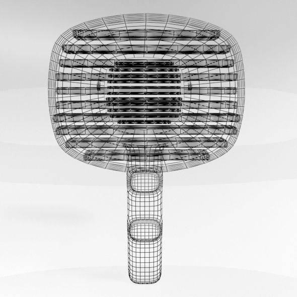 Hair Dryer 01 3D model_8