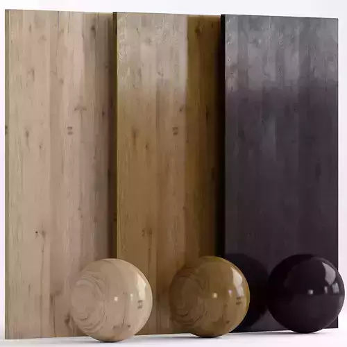 Wood 4 with 3 materials