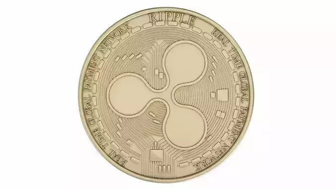 XRP cryptocurrency sign