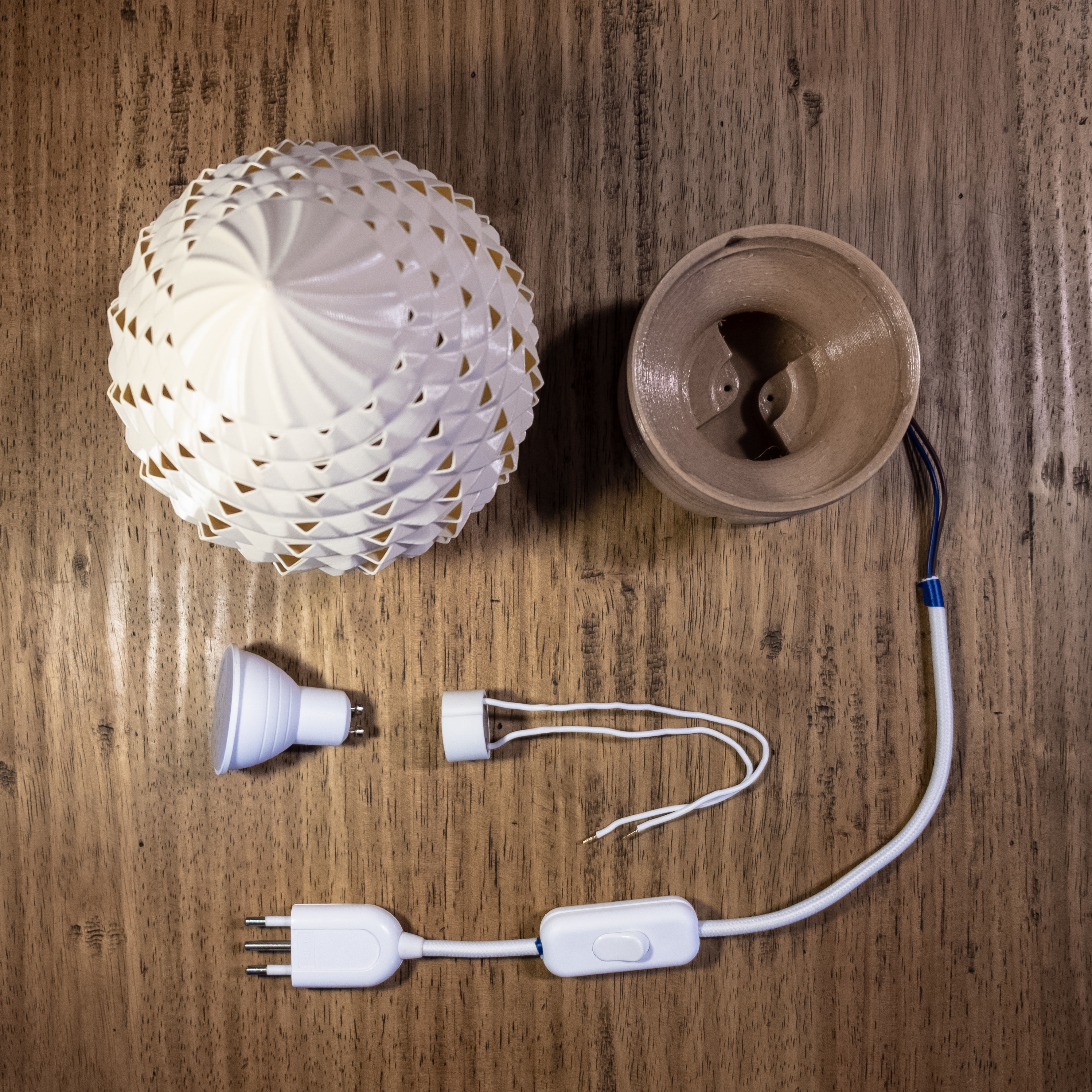 PINE CONE LAMP - LAMPIGNA 3D print model_5