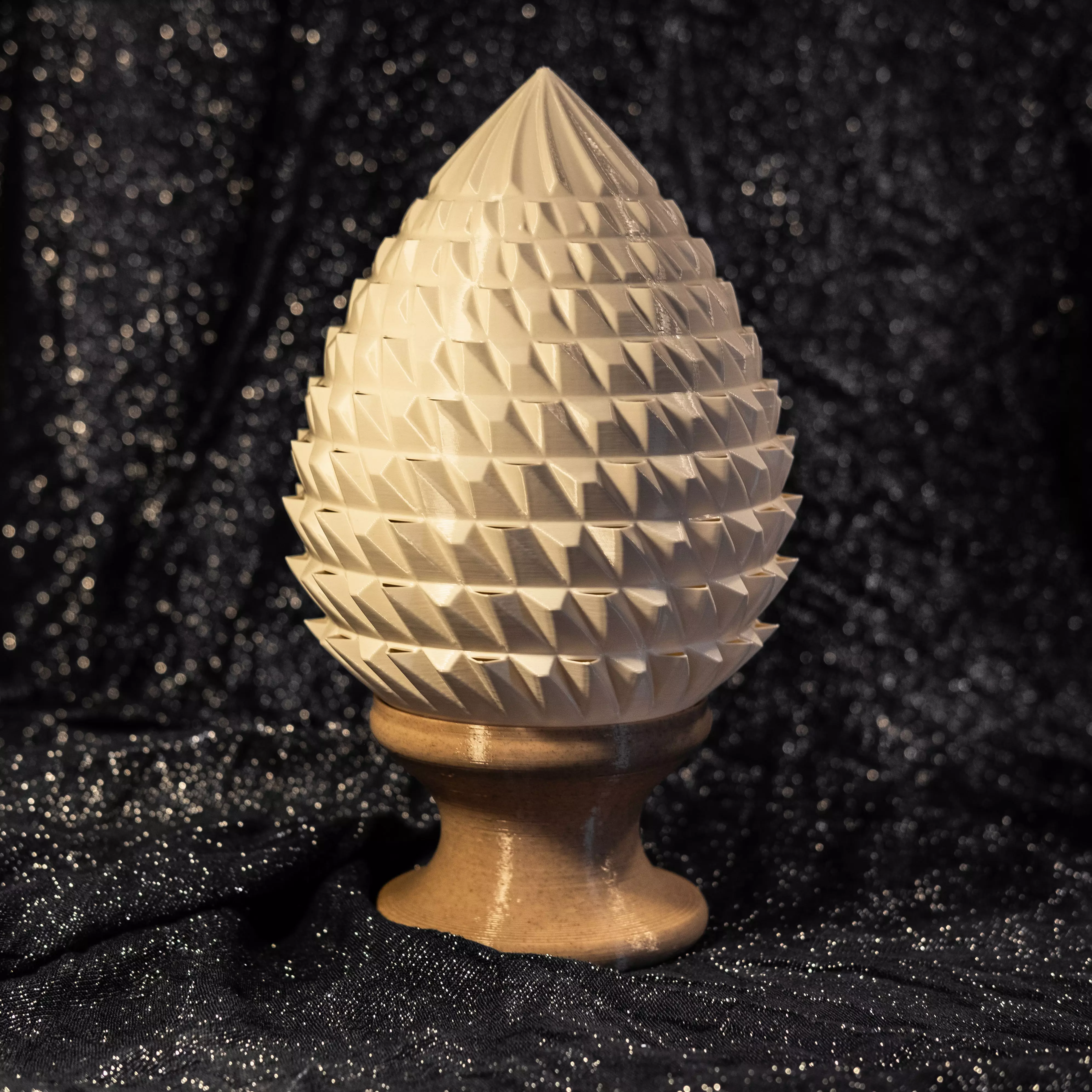 PINE CONE LAMP - LAMPIGNA 3D print model_0