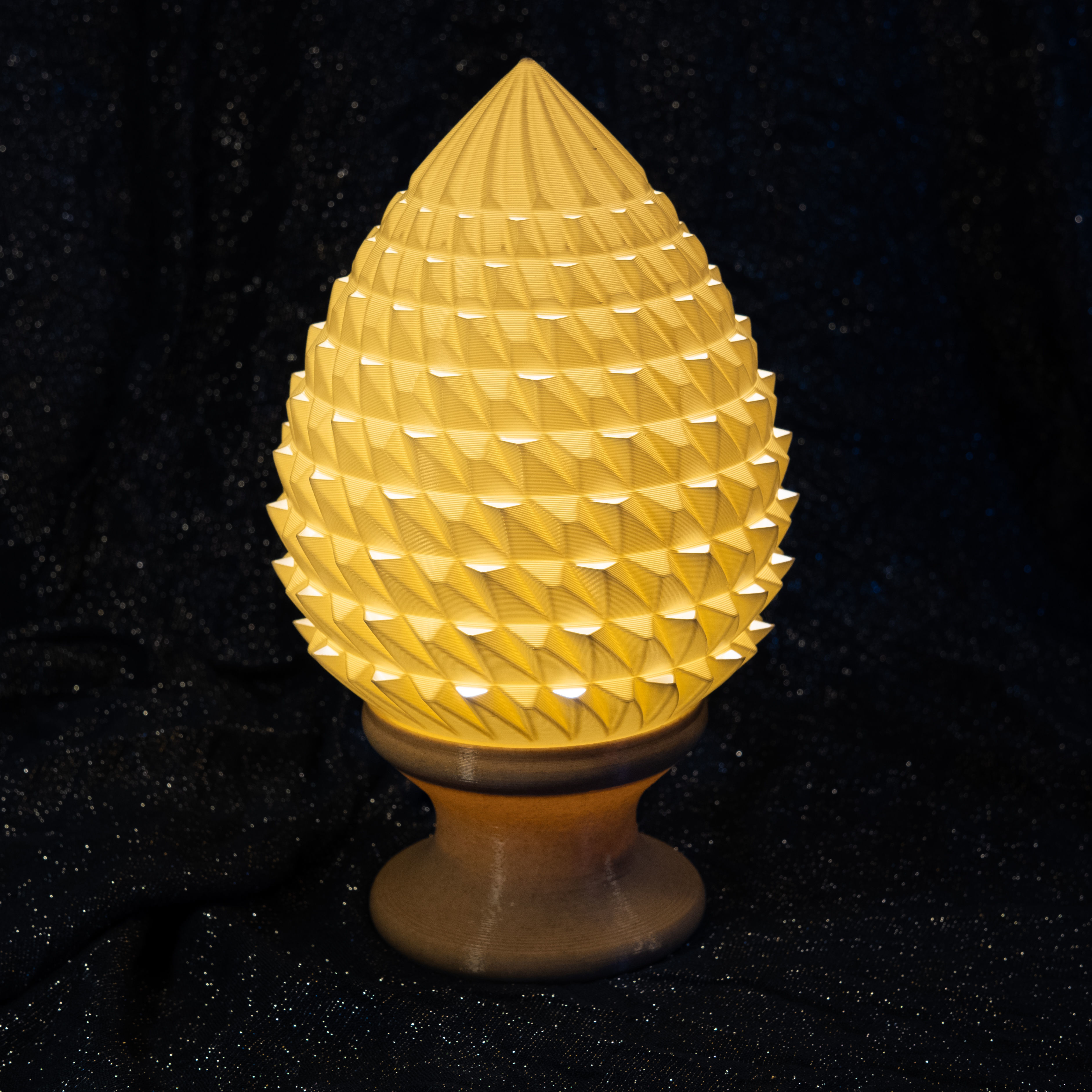PINE CONE LAMP - LAMPIGNA 3D print model_1
