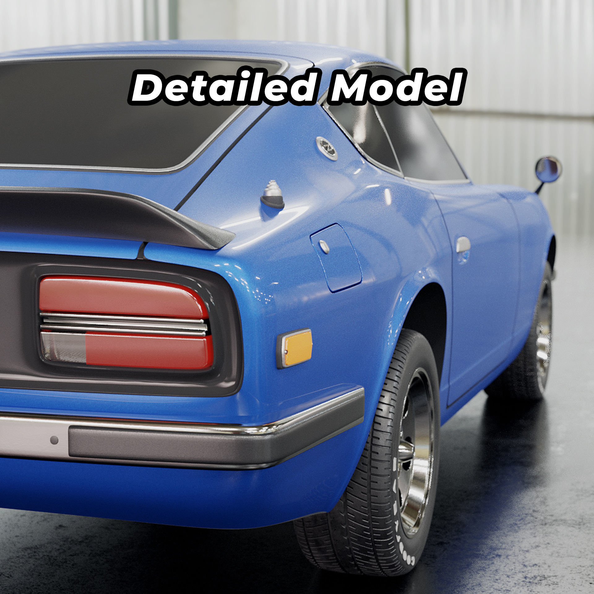 Datsun Fairlady Z  3D model_4