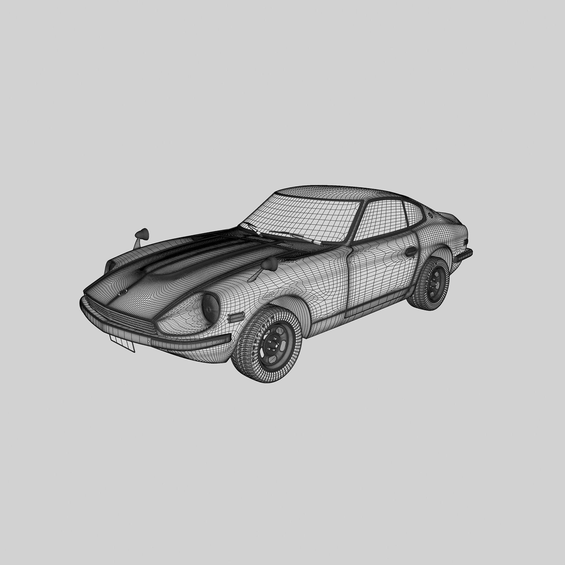 Datsun Fairlady Z  3D model_9