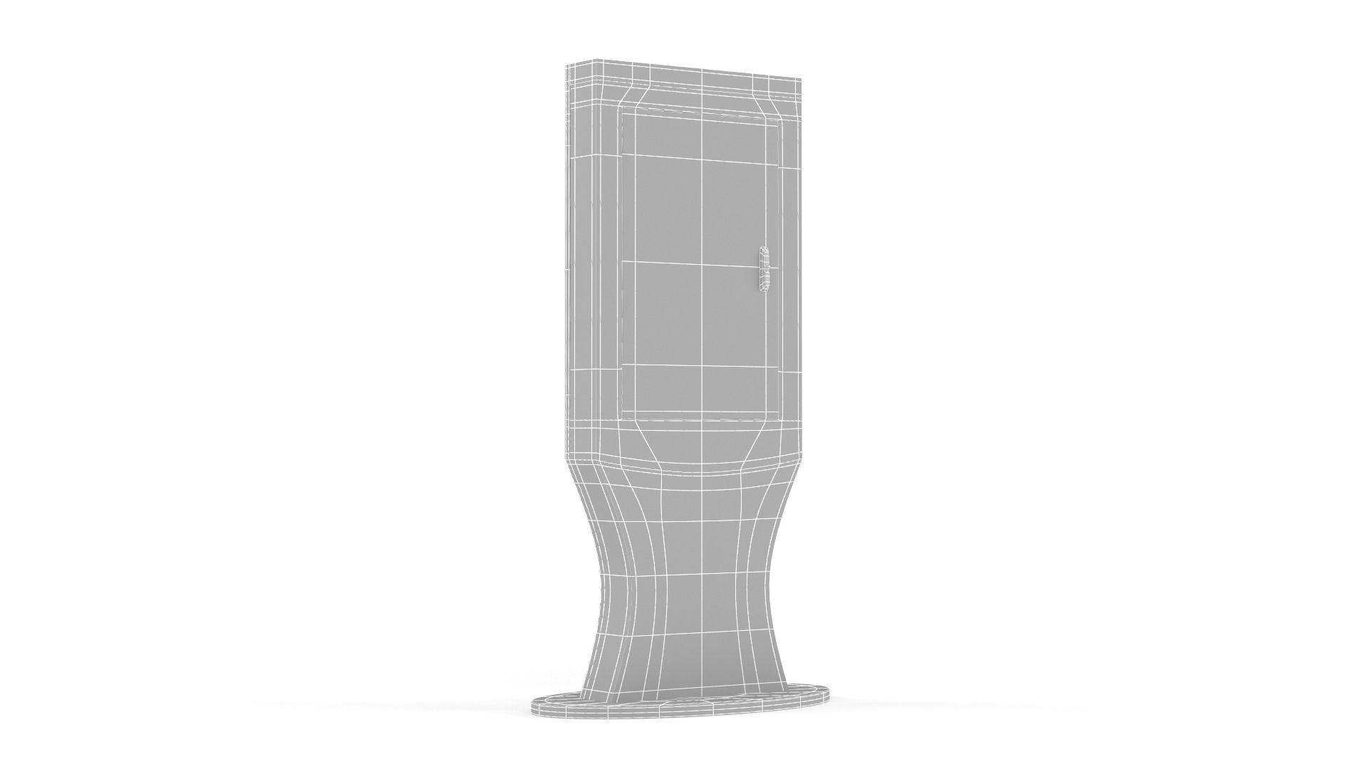 Information Kiosk 3D model_9