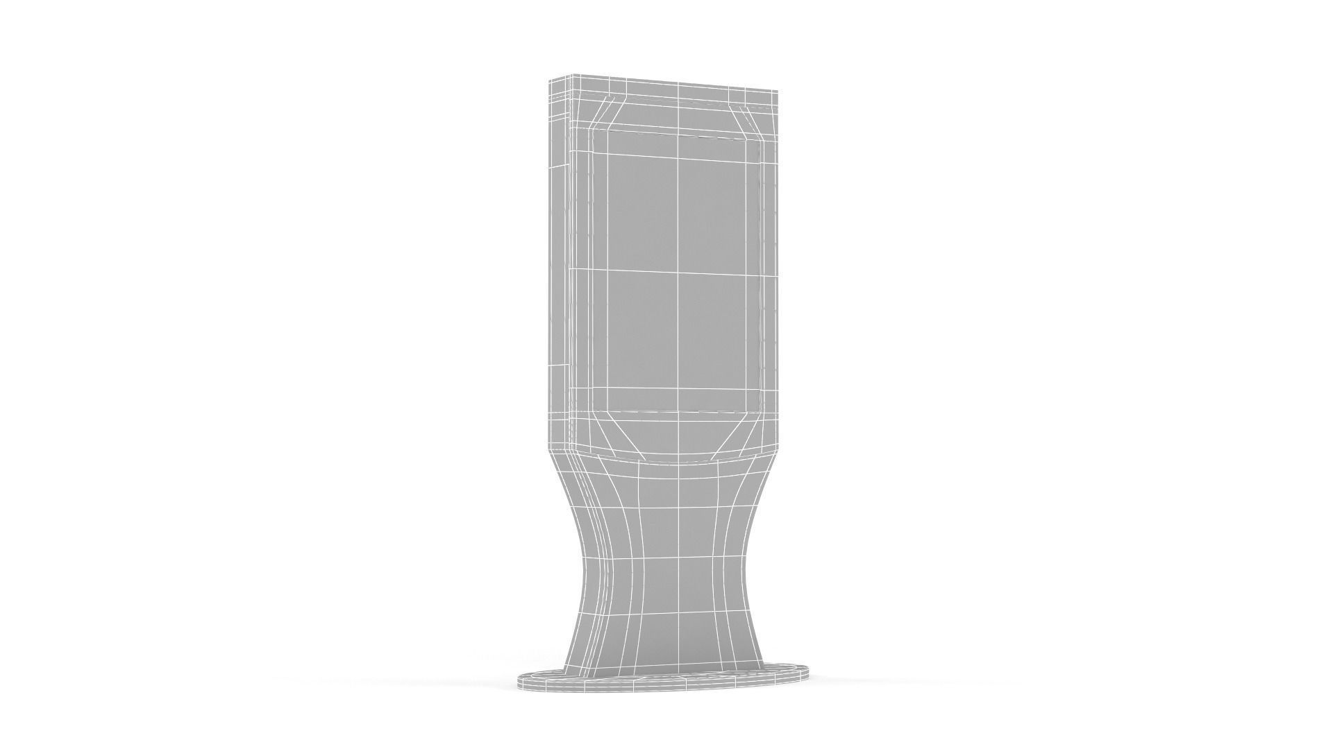 Information Kiosk 3D model_11