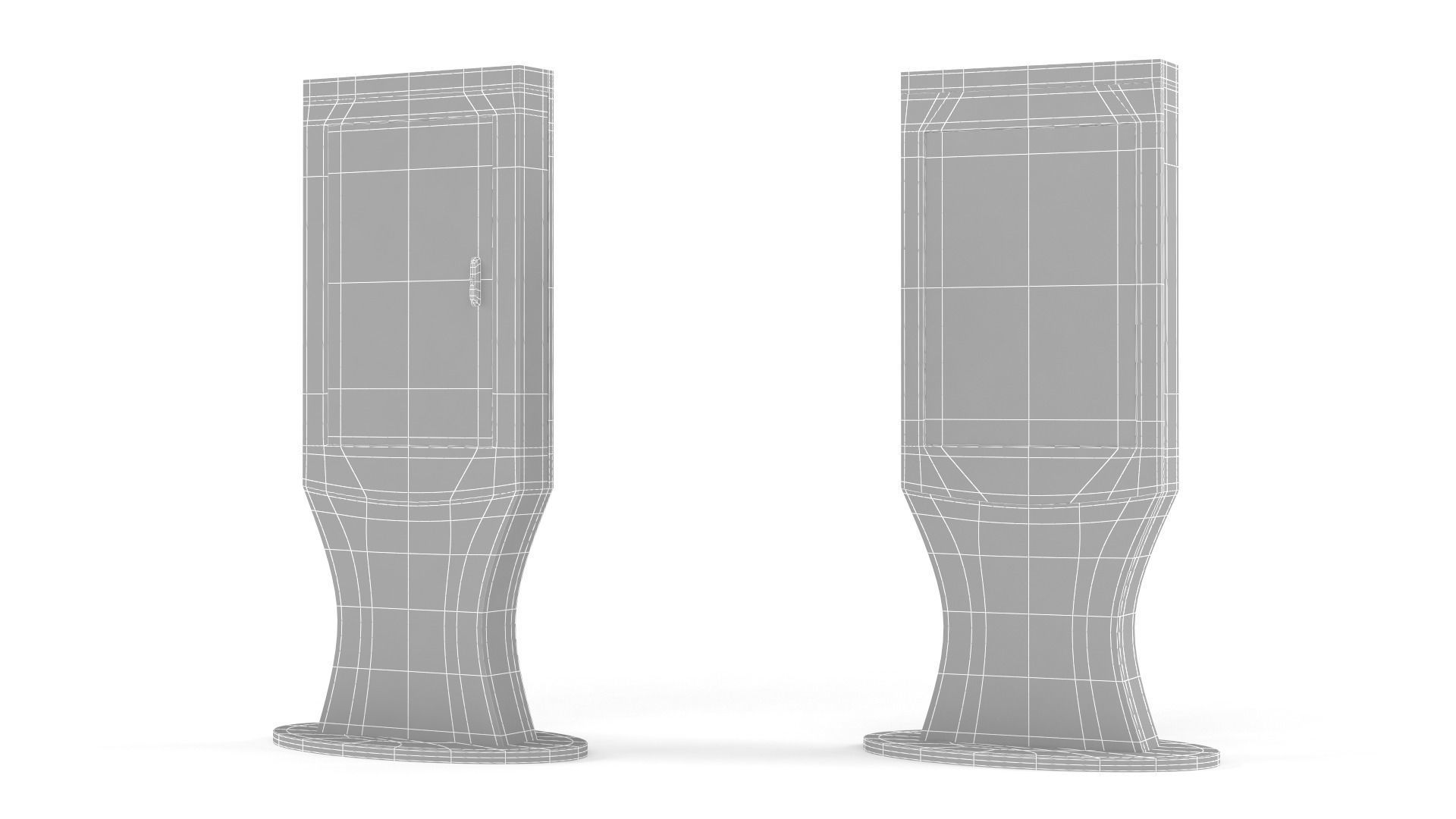 Information Kiosk 3D model_6