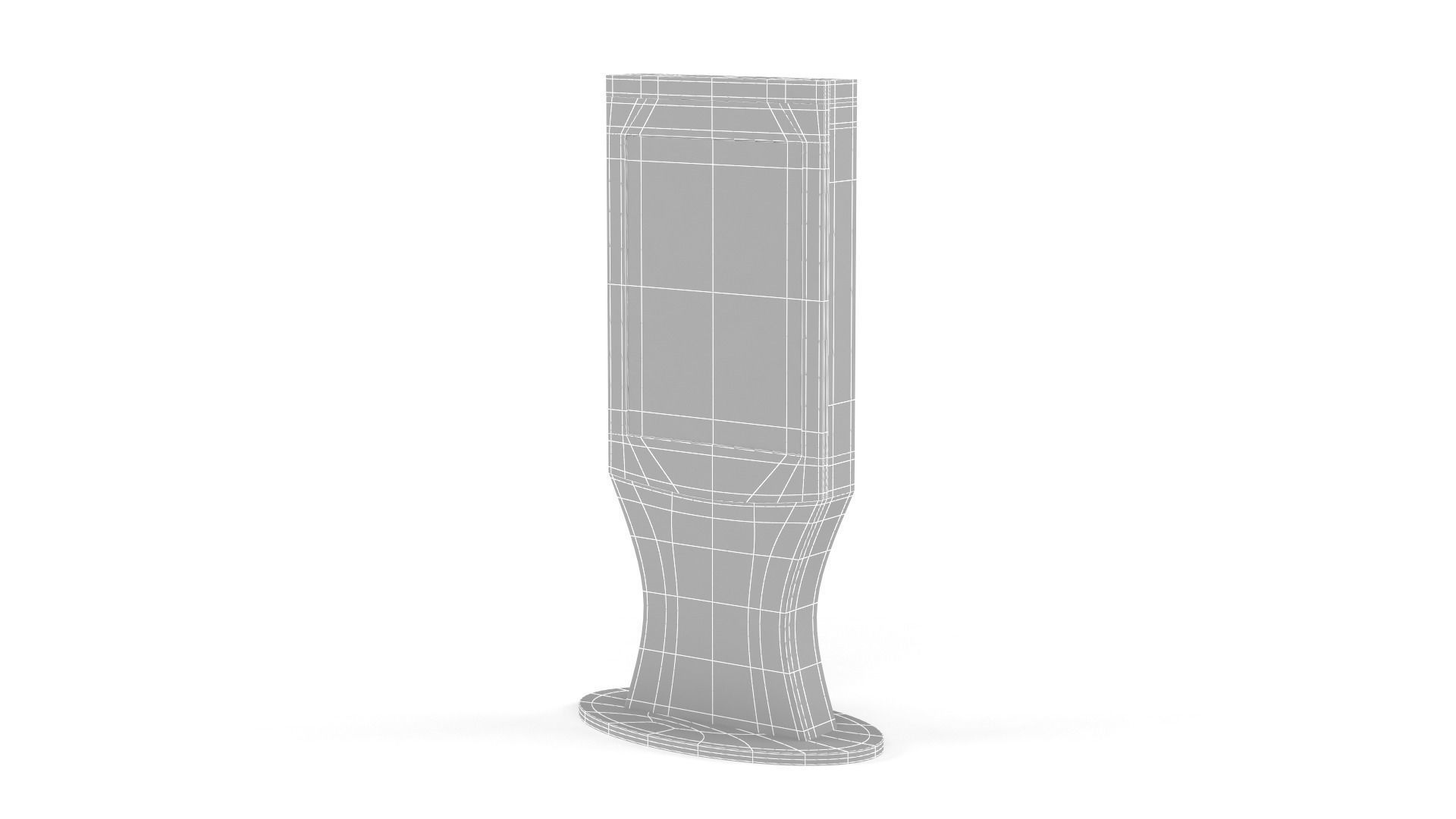 Information Kiosk 3D model_8