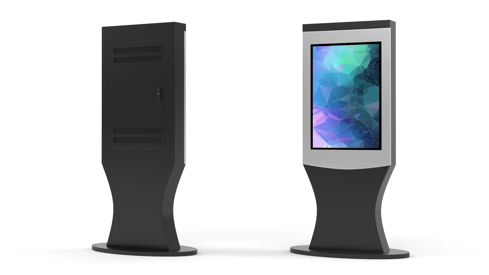 Information Kiosk 3D model_0