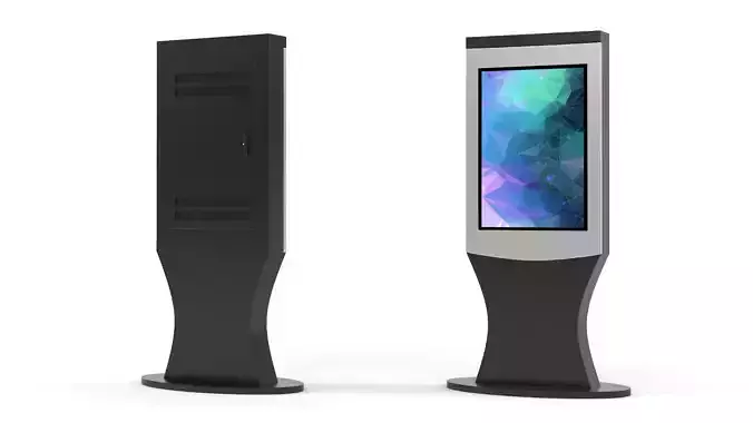 Information Kiosk 3D model