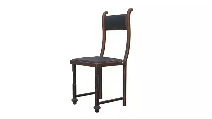 retro wooden  chair 