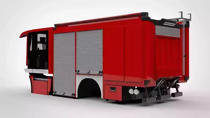 Schlingmann VARUS Castra with Teamcab 3D model