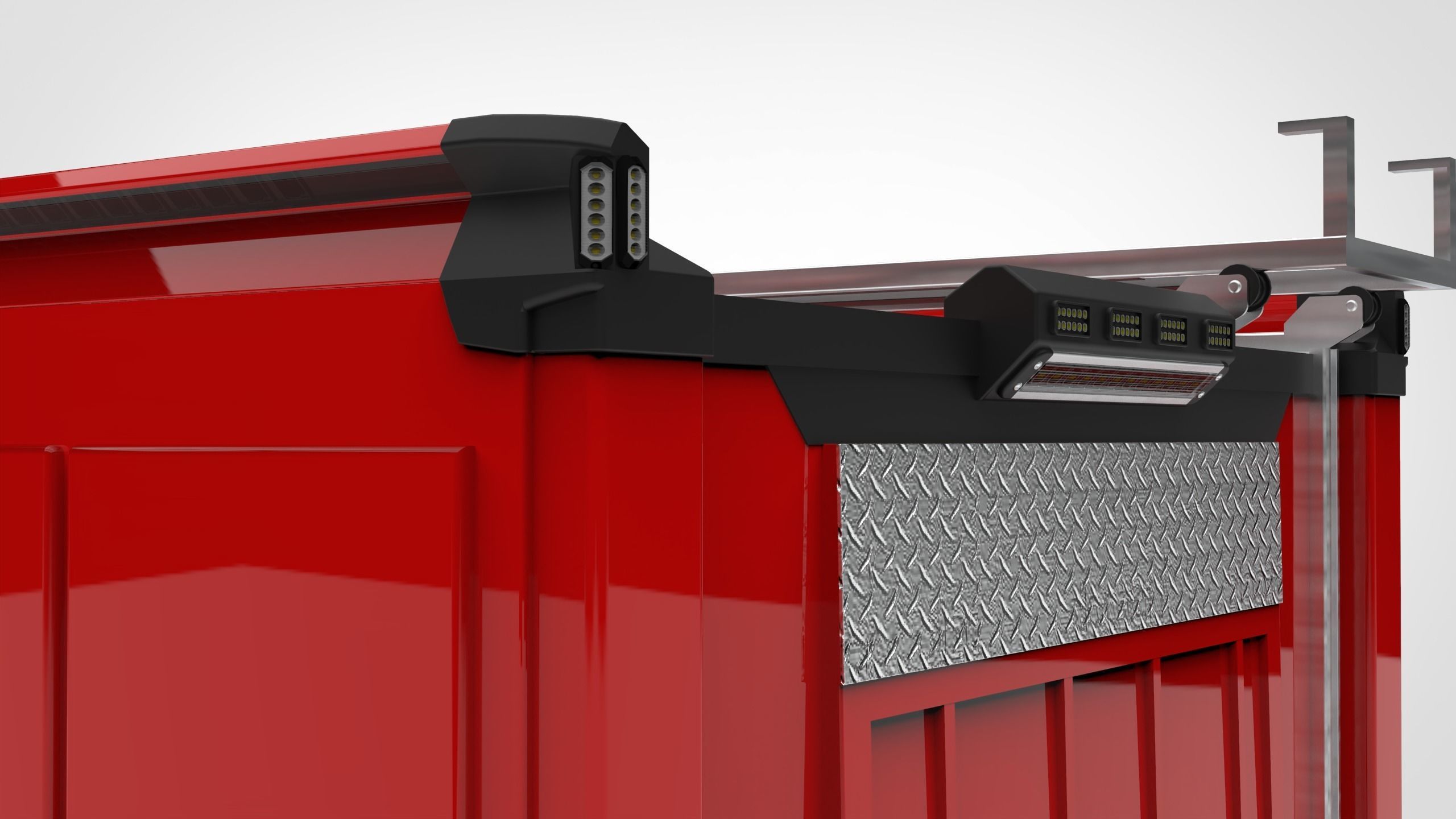 Schlingmann VARUS Castra with Teamcab 3D model_3