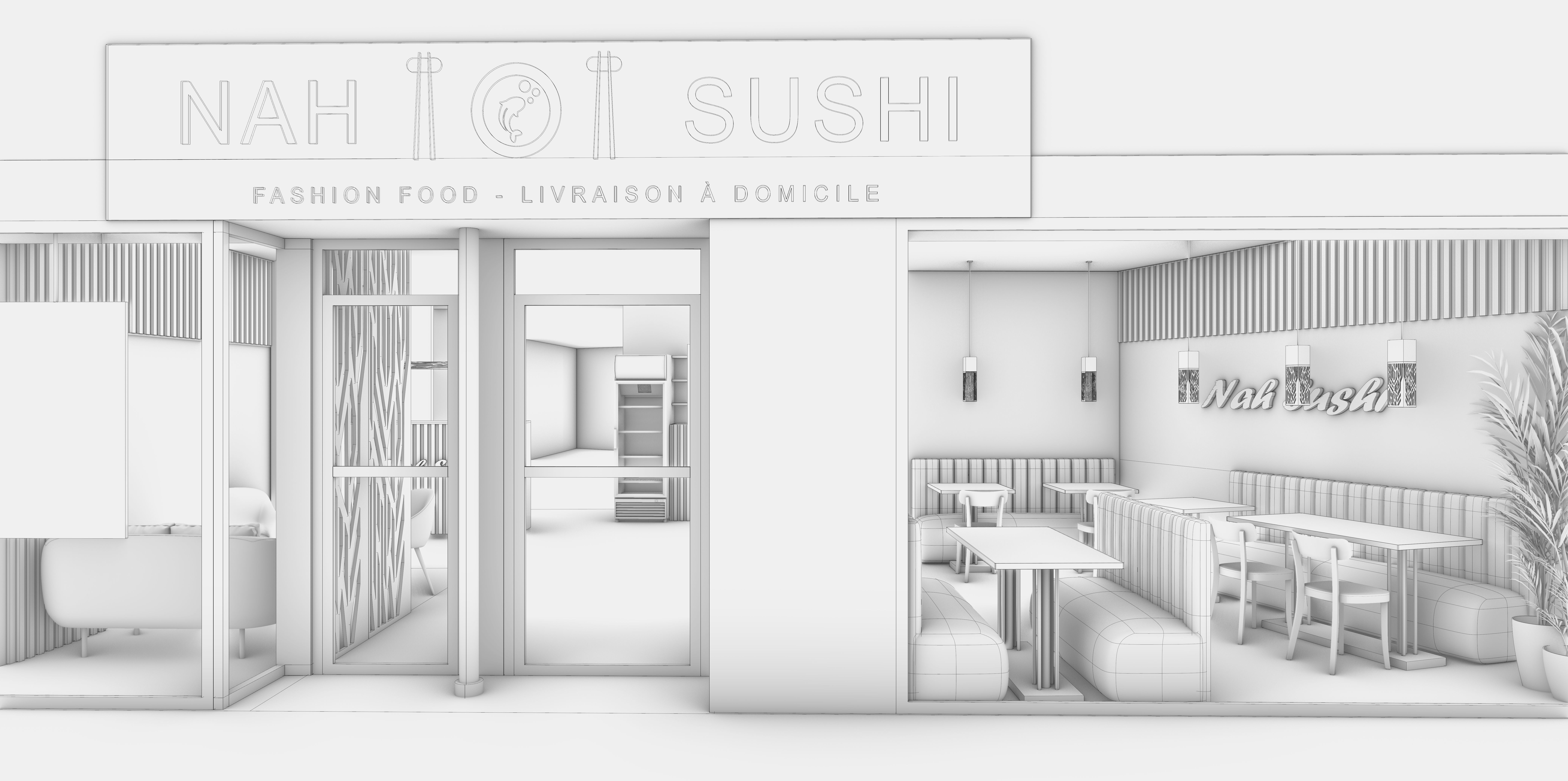 SNACK NAH SUshi  3D model_11