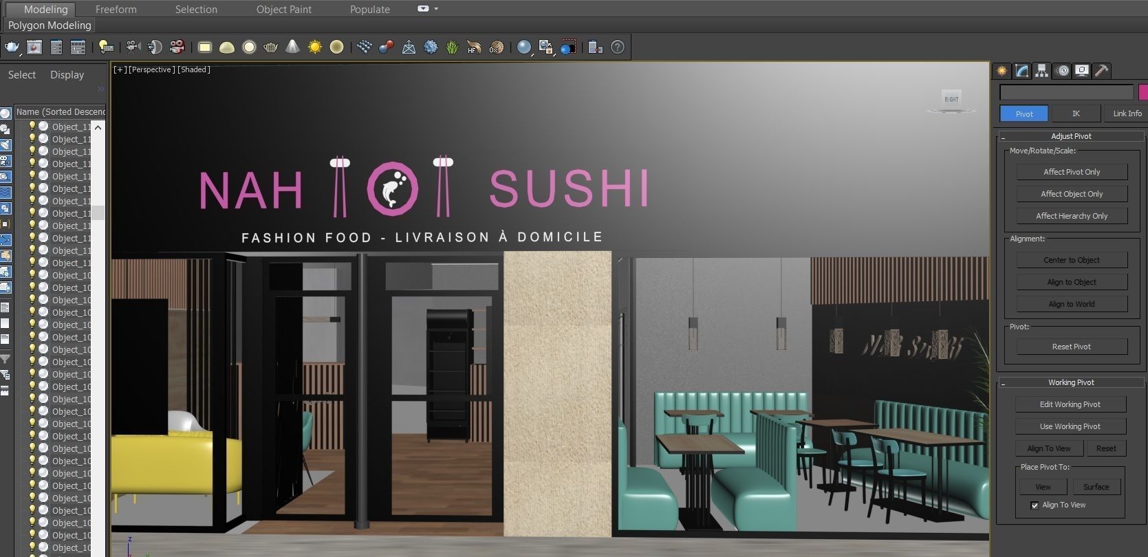 SNACK NAH SUshi  3D model_13