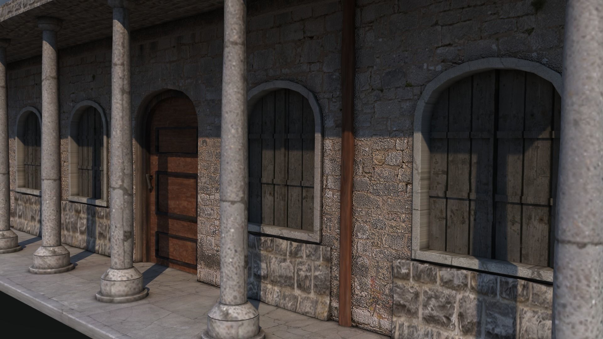 historical House 1 3D model_1