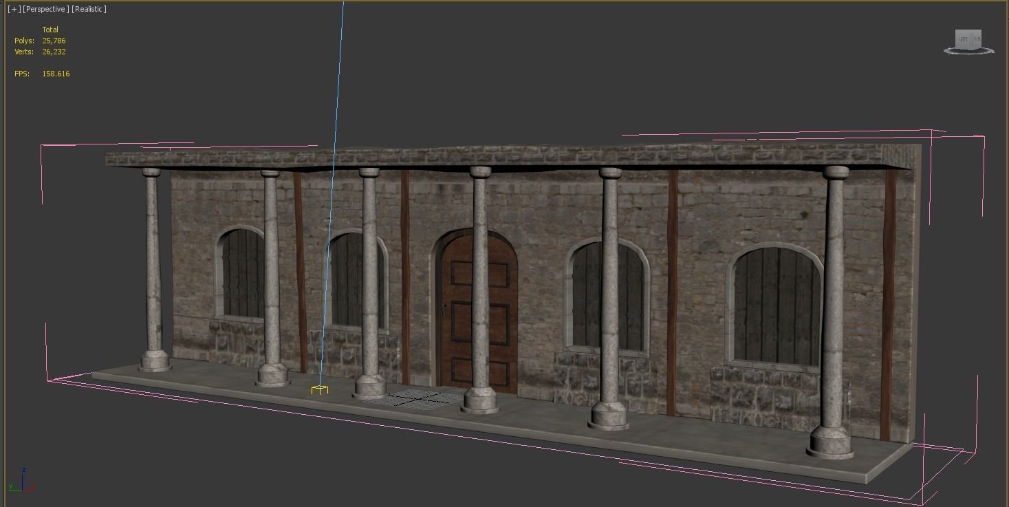 historical House 1 3D model_4