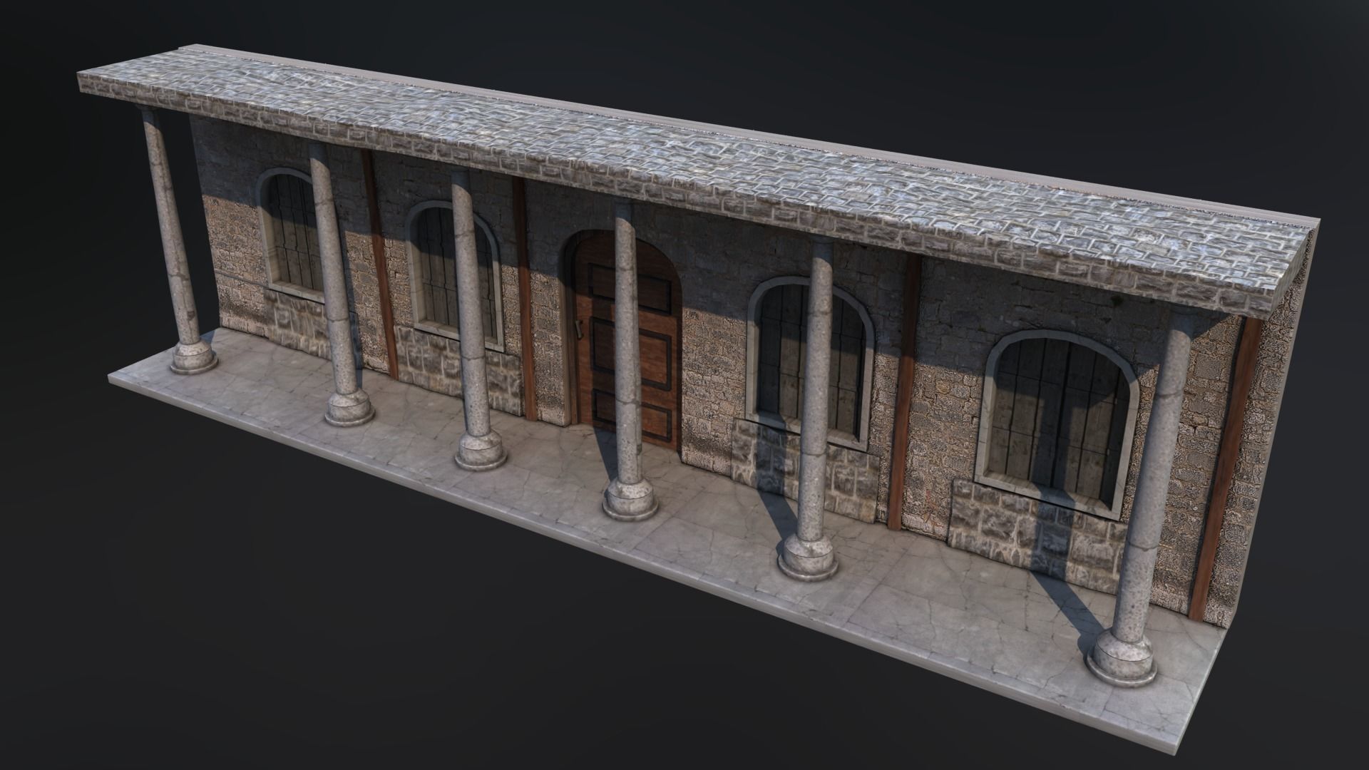 historical House 1 3D model_2