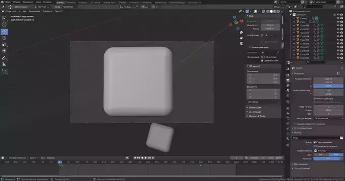 eight - stranded dna Low-poly 3D model
