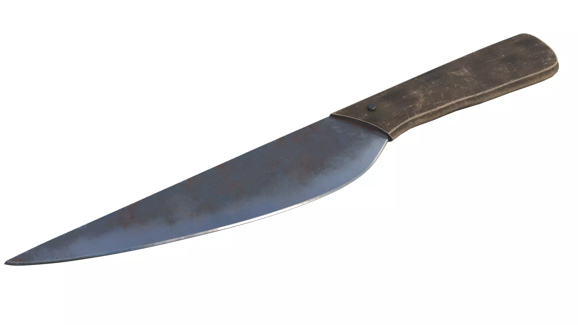 cartoon knife 3D model_0