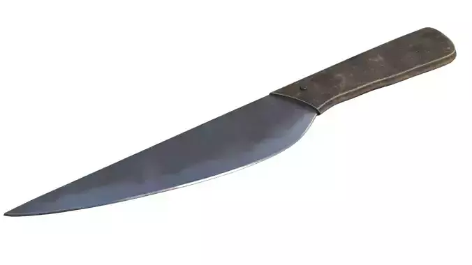 cartoon knife 3D model