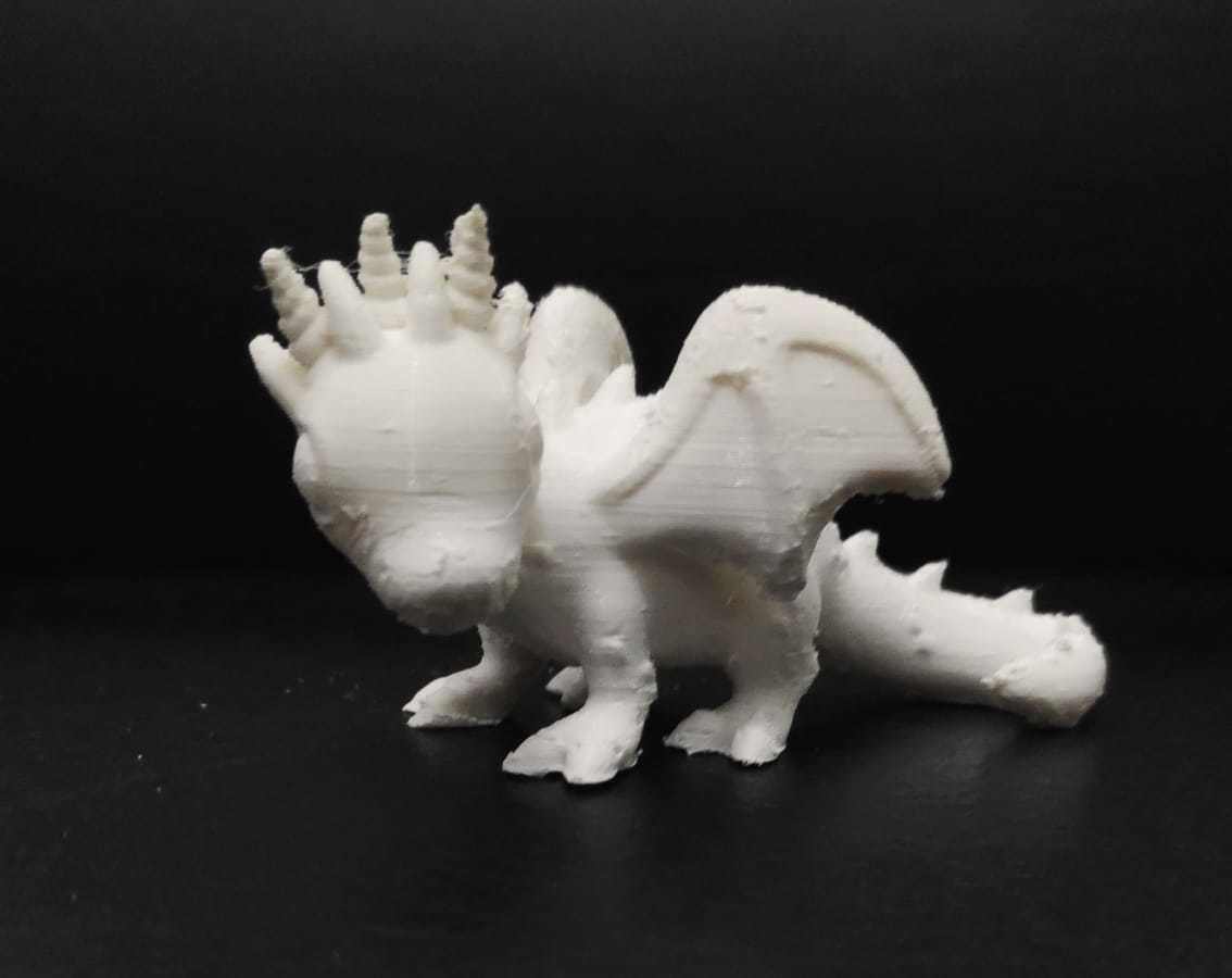 Cartoon Dragon 3D print model_5