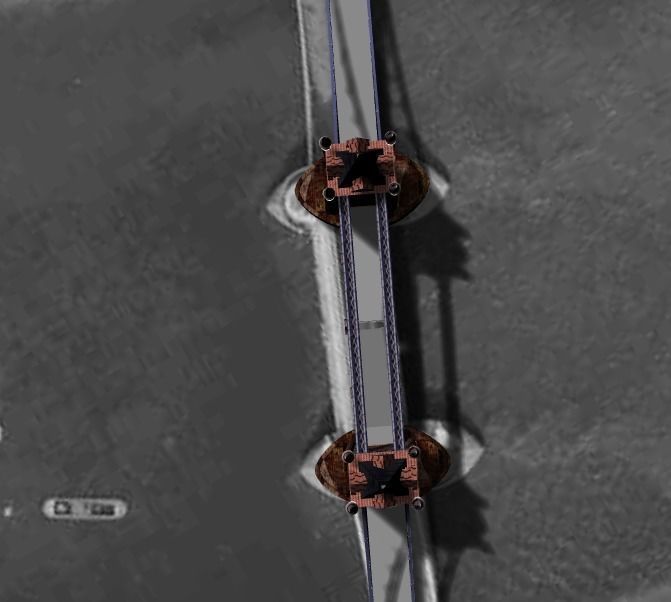 Tower bridge in london 3D model_2