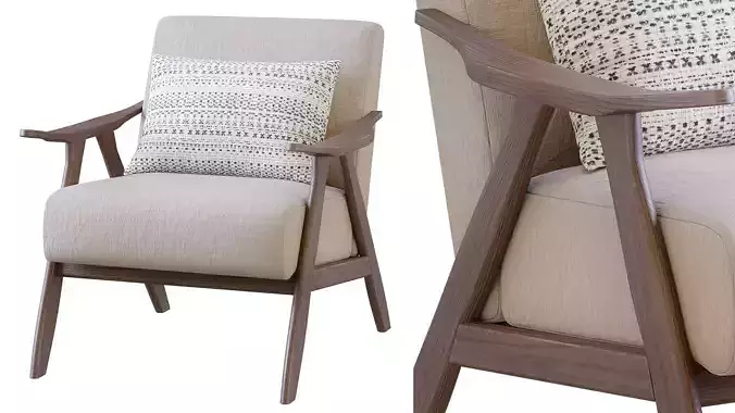 Hofstetter Armchair George Oliver 3D model