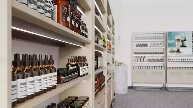 ProVis3D 010 - Aesop Shop 3D model