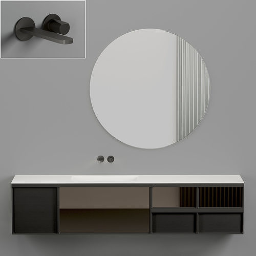 Antonio Lupi Bemade Rovere Ardesia 3D model