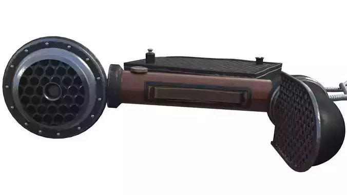 Telephone Old style Cartoon