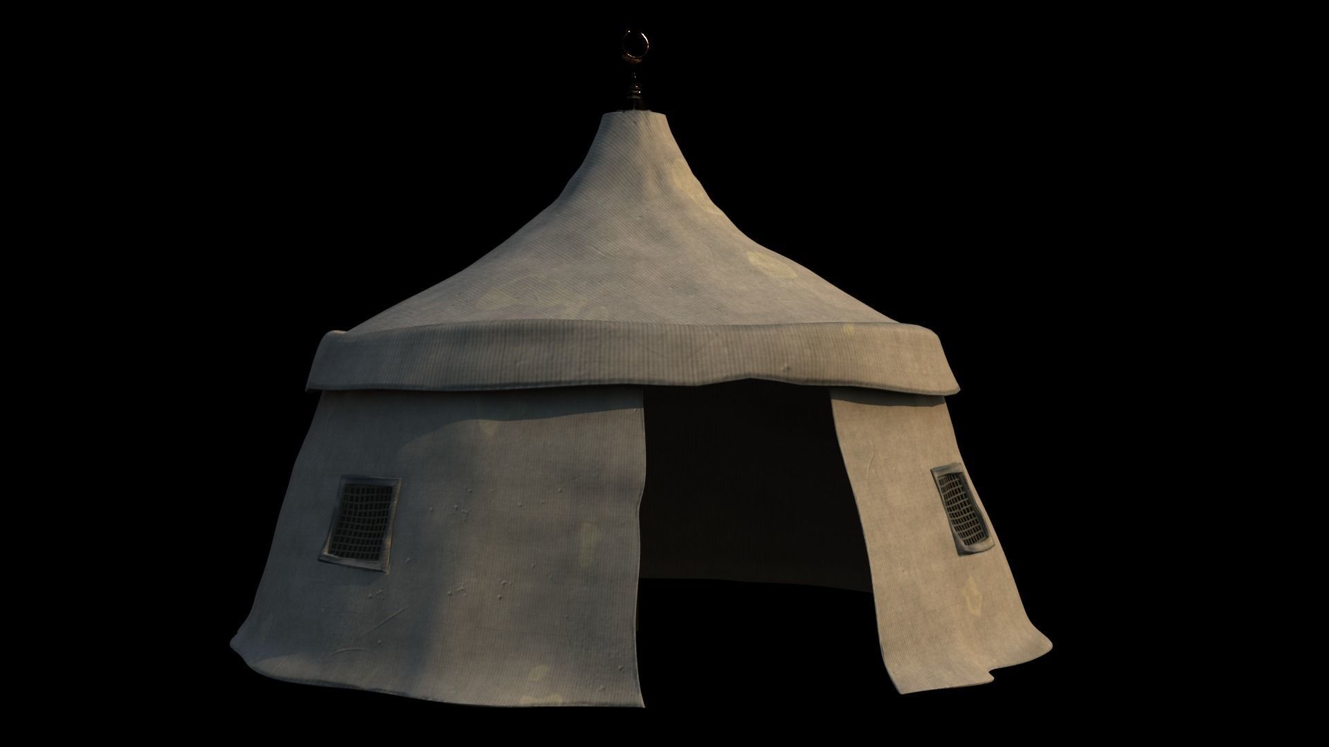 Tent v02 3D model_1