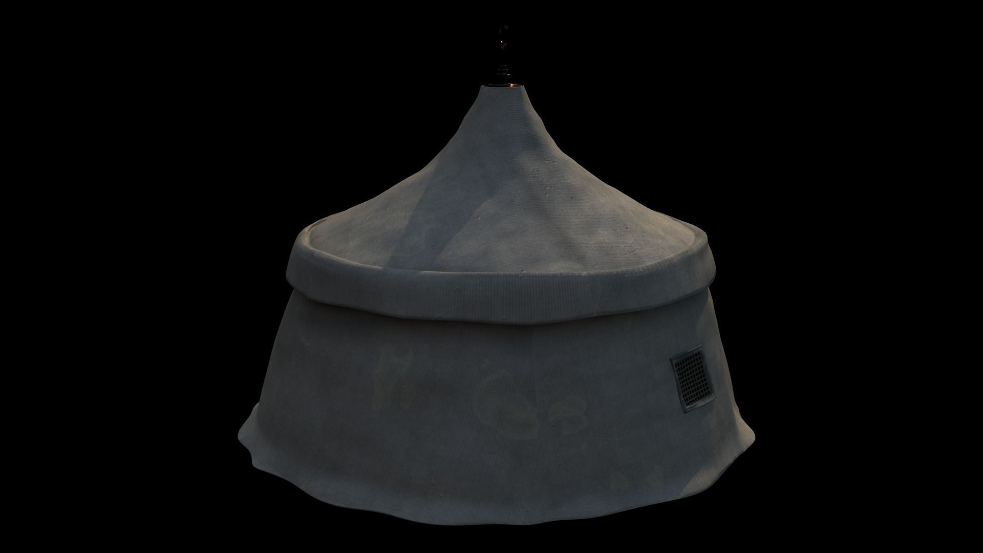 Tent v02 3D model_2