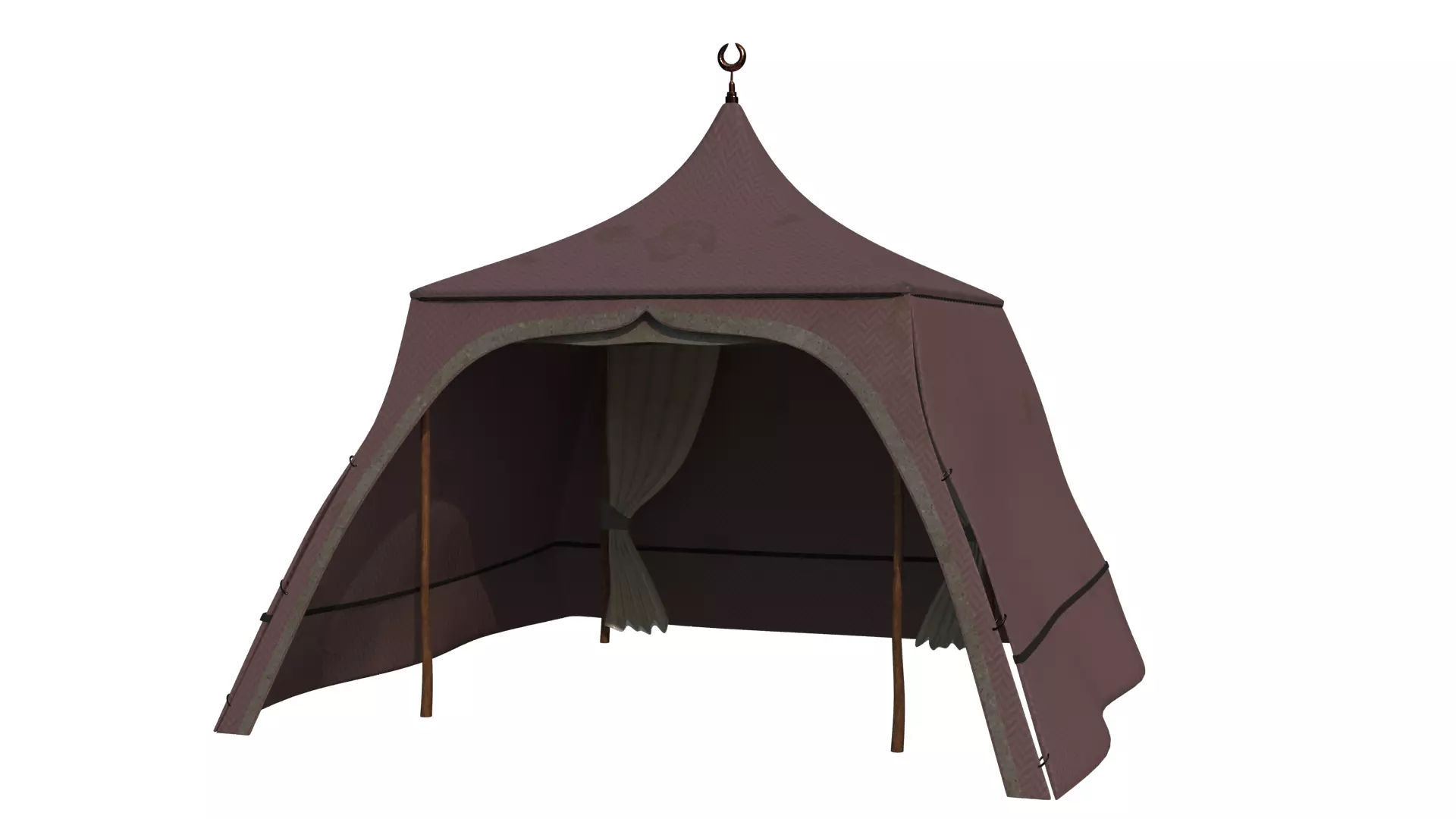 Tent v03 3D model_0