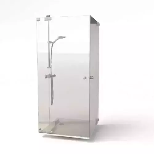 Modern Translucent Shower Cabinet