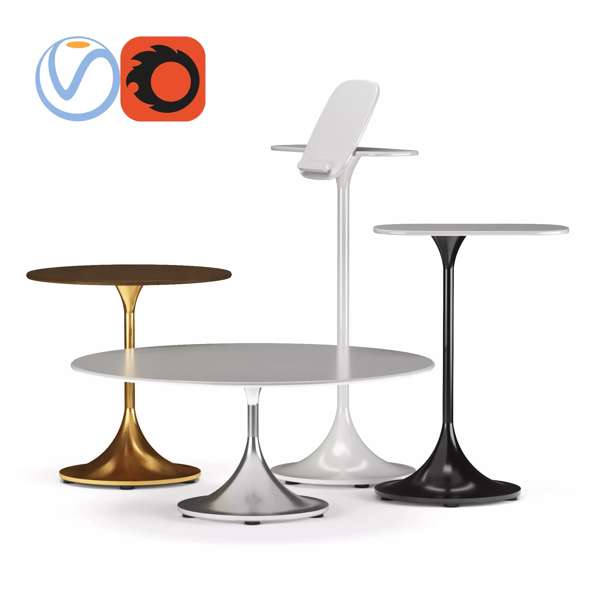 Cumberland Isla Table 3D model_0