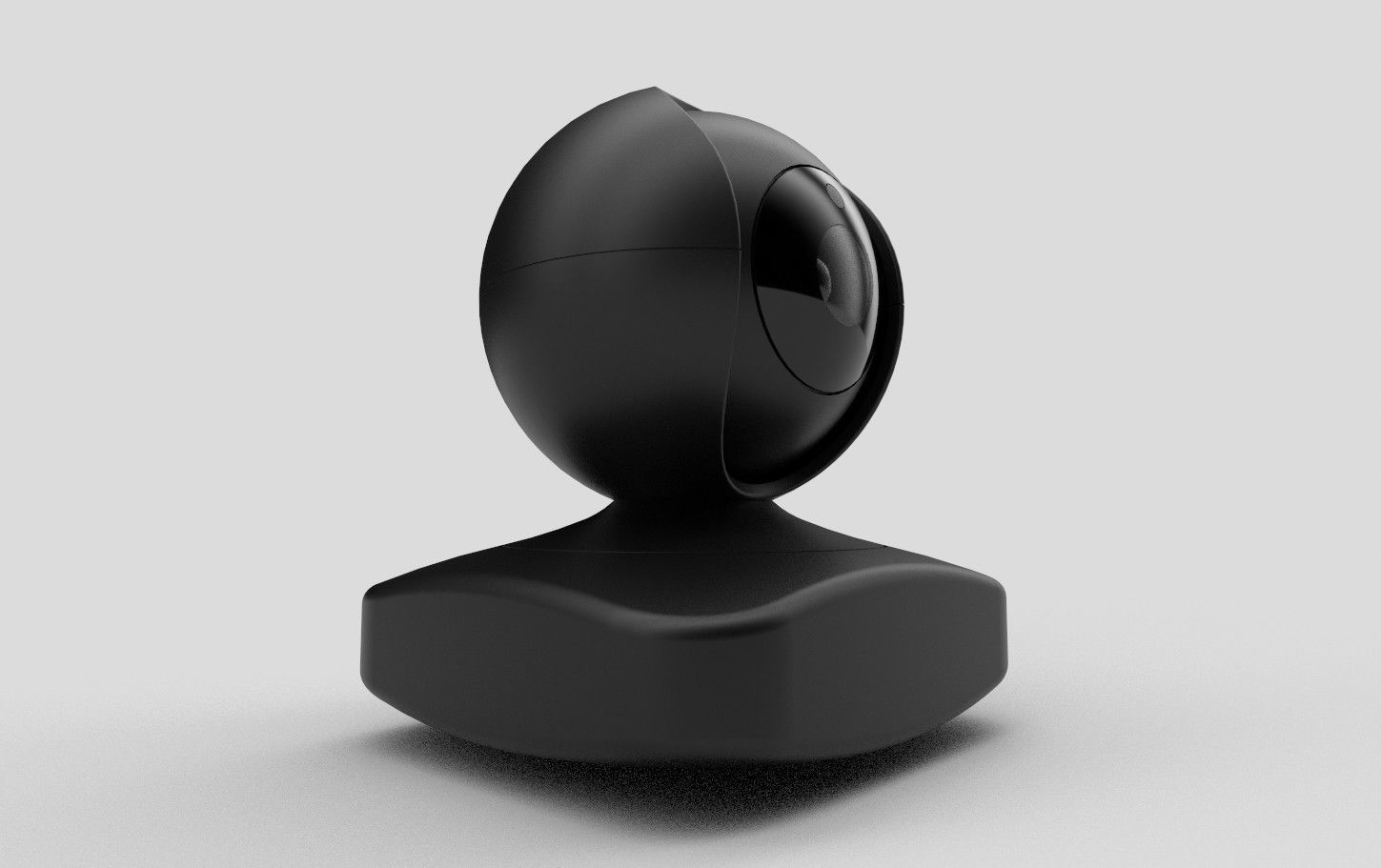 Indoor Security Camera M2 3D model_10