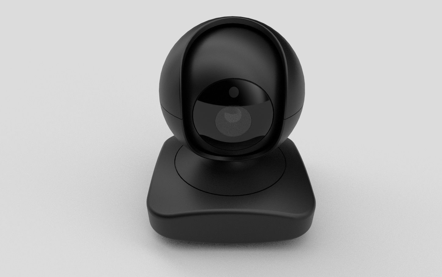 Indoor Security Camera M2 3D model_2
