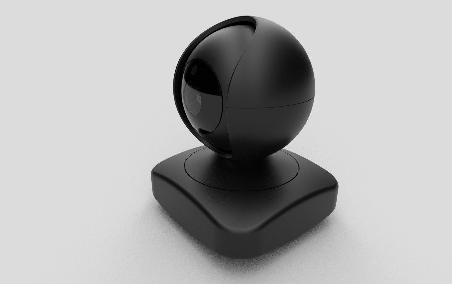 Indoor Security Camera M2 3D model_3