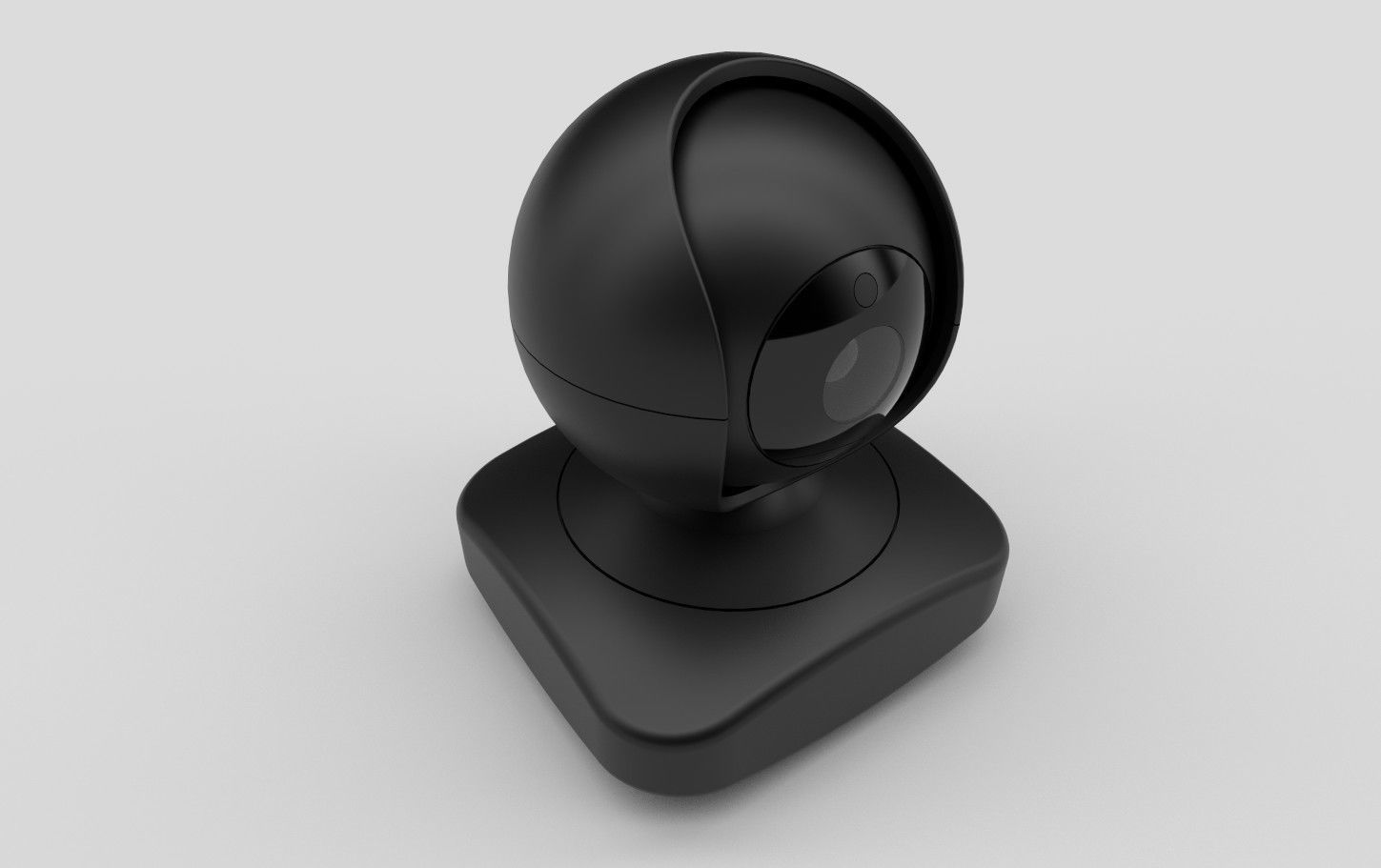 Indoor Security Camera M2 3D model_1